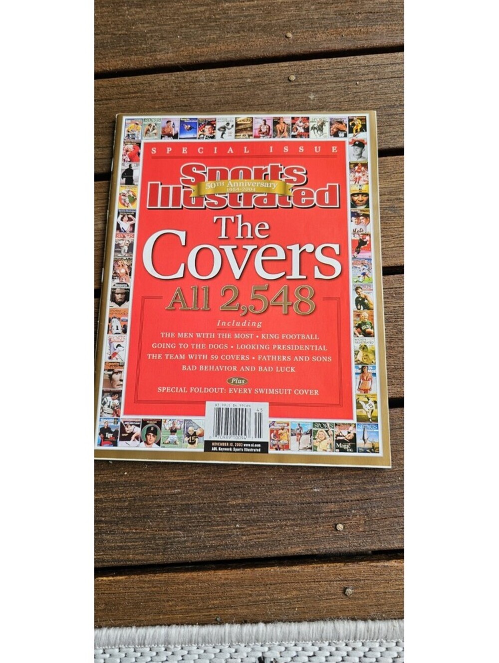 Sports Illustrated 50th Anniversary Special Issue - The Covers (1954-2004) NWSST